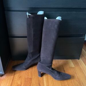 Women’s boots suede brown
